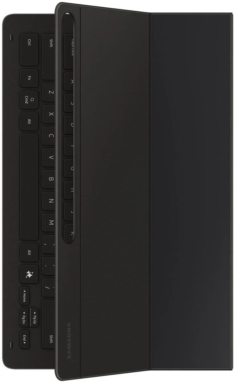 Чехол-клавиатура Samsung для Samsung Galaxy Tab S10 FE+ Book Cover Keyboard Slim поликарбонат/полиуретан черный EF-DX620UBRGRU - фото 4