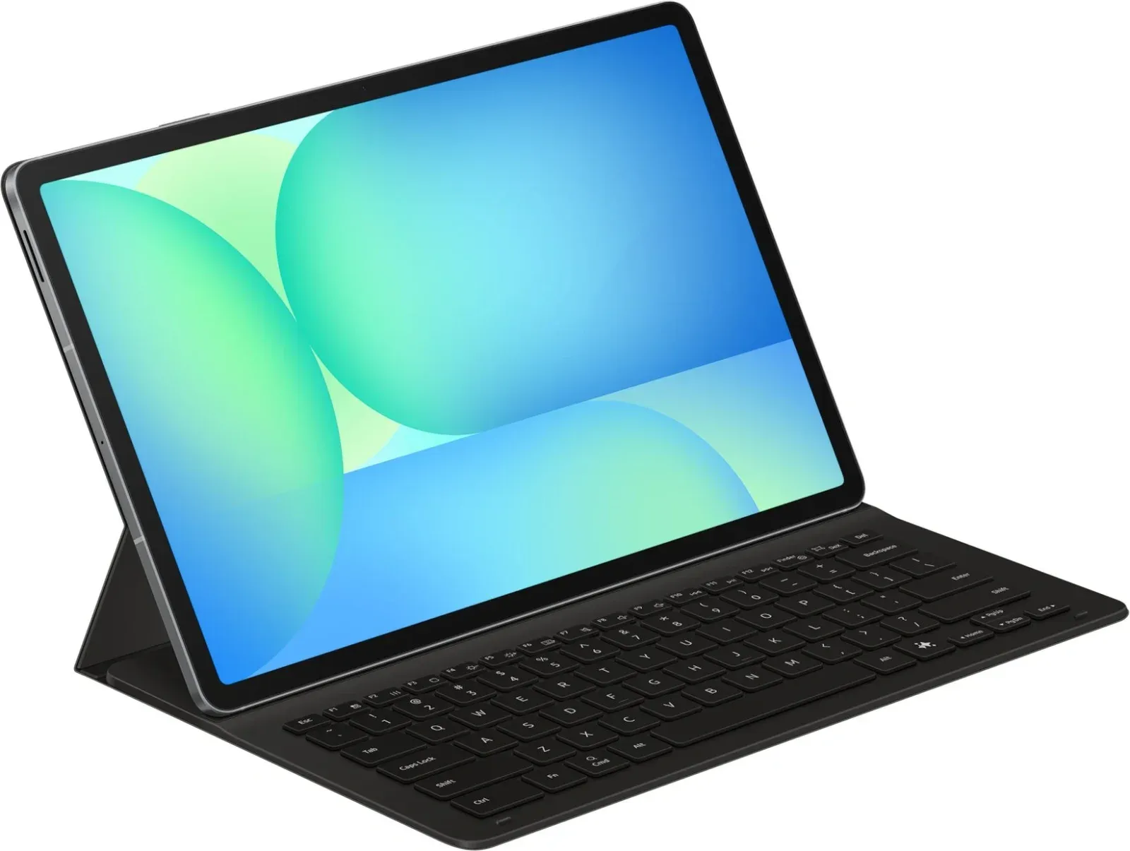 Чехол-клавиатура Samsung для Samsung Galaxy Tab S10 FE+ Book Cover Keyboard Slim поликарбонат/полиуретан черный EF-DX620UBRGRU - фото 6