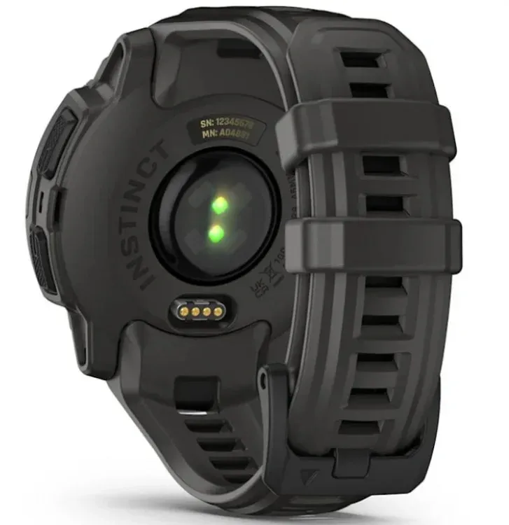 Смарт-часы Garmin Instinct E 45мм 1.4 AMOLED корп.серый рем.серый разм.брасл.:132-213 мм 010-02933-00 - фото 3