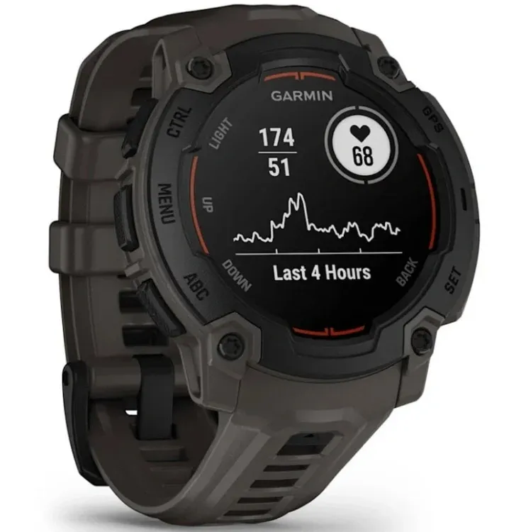 Смарт-часы Garmin Instinct E 45мм 1.4 AMOLED корп.серый рем.серый разм.брасл.:132-213 мм 010-02933-00 - фото 4