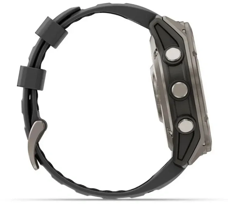 Смарт-часы Garmin Fenix 8 Pro 51мм 1.4 AMOLED корп.серебристый рем.желтый разм.брасл.:127-225мм 010-03199-11 - фото 7