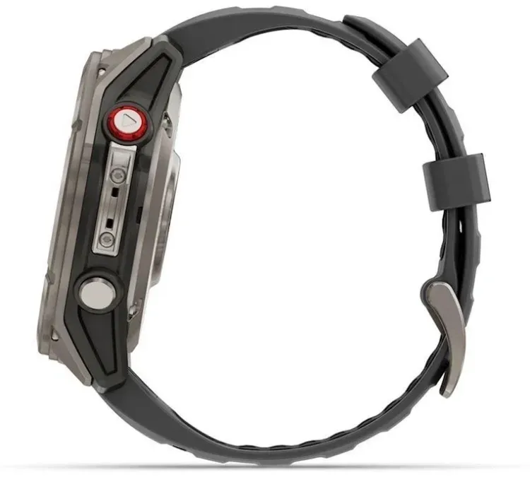 Смарт-часы Garmin Fenix 8 Pro 51мм 1.4 AMOLED корп.серебристый рем.желтый разм.брасл.:127-225мм 010-03199-11 - фото 8
