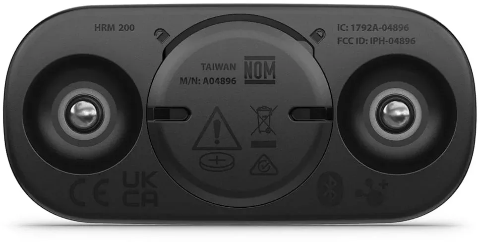 Фитнес-трекер Garmin HRM 200 Heart rate sensor корп.:черный рем.:черный 010-13388-00 - фото 3