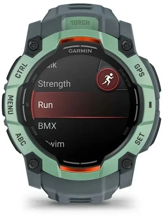 Смарт-часы Garmin Instinct 3 1.3 AMOLED корп.бирюзовый рем.бирюзовый 010-03020-01 - фото 2