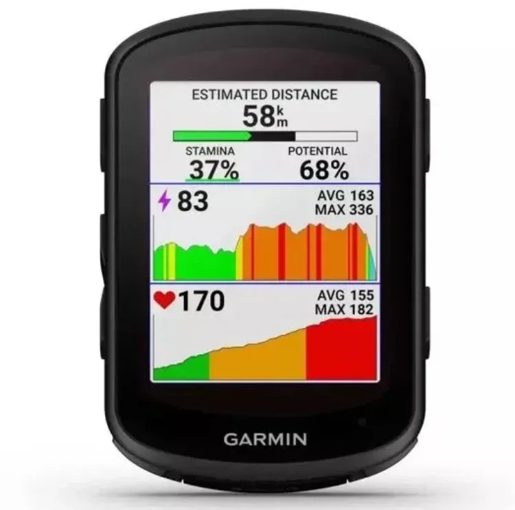 Смарт-часы Garmin Edge 840 1.04 LCD корп.белый рем.белый 010-02695-01 - фото 2