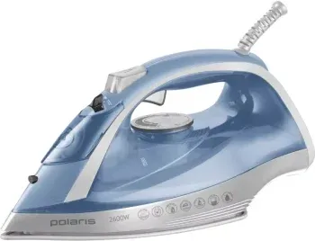 Утюг Polaris PIR 2668AK 2600Вт голубой/серебристый - фото 4