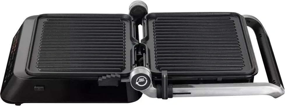 Электрогриль Polaris PGP 3018 2000Вт серебристый/черный - фото 3