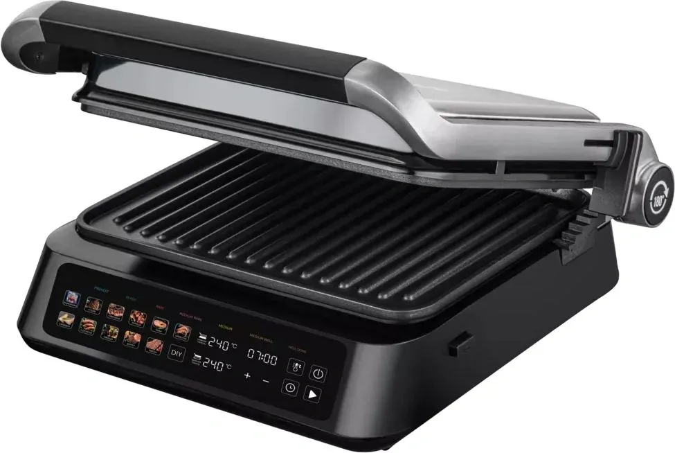 Электрогриль Polaris PGP 3018 2000Вт серебристый/черный - фото 5