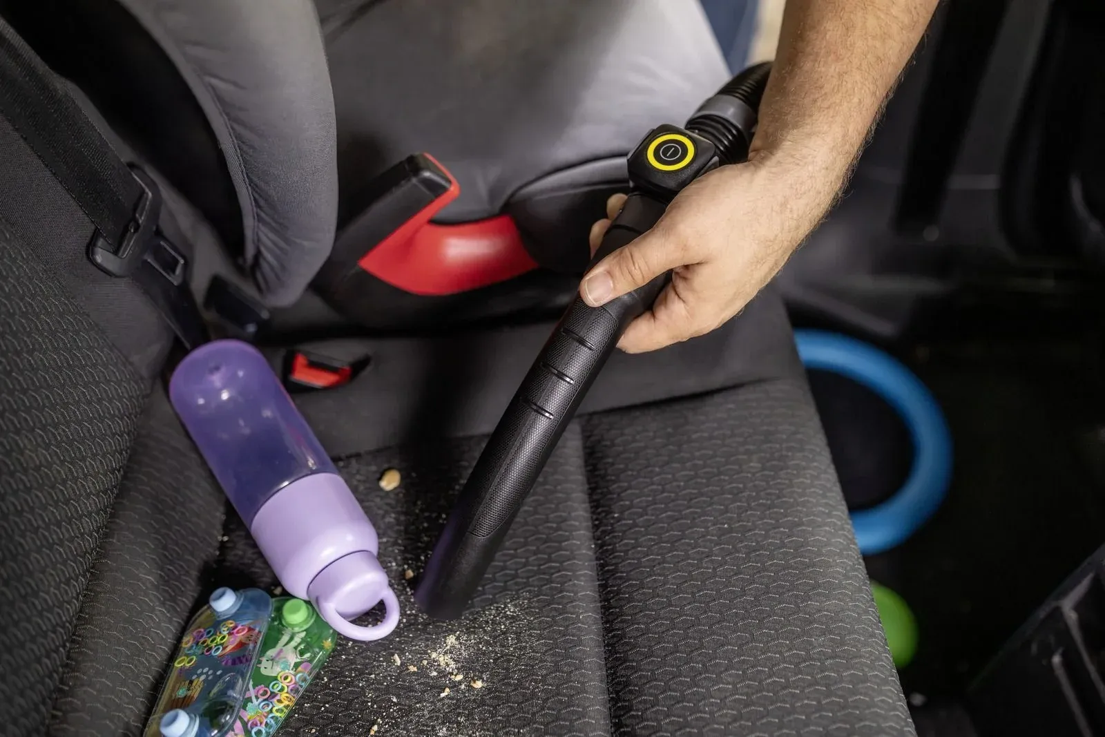 Строительный пылесос Karcher WD 5 Control P 25/5/22 1200Вт уборка: сухая/влажная/выдув/сбор воды желтый - фото 5