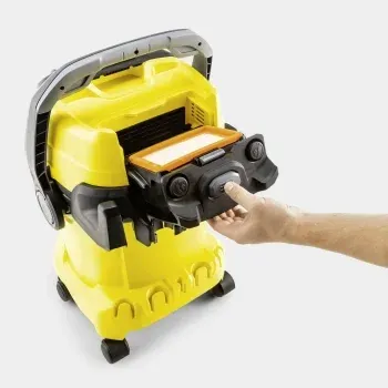 Строительный пылесос Karcher WD 5 Control P 25/5/22 1200Вт уборка: сухая/влажная/выдув/сбор воды желтый - фото 8