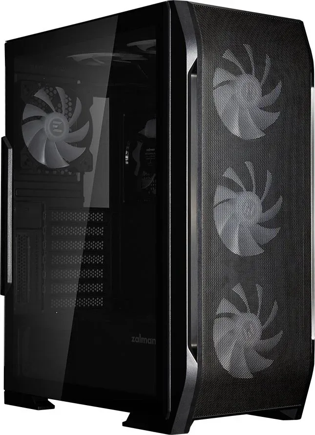 Корпус Zalman N7 Plus V2 черный без БП ATX 2x120mm 5x140mm 2xUSB2.0 1xUSB3.0 audio bott PSU - фото 1