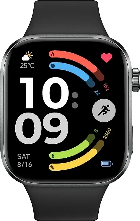 Смарт-часы Xiaomi Redmi Watch 6 2 LCD корп.черный рем.черный BHR08CIGL - фото 2
