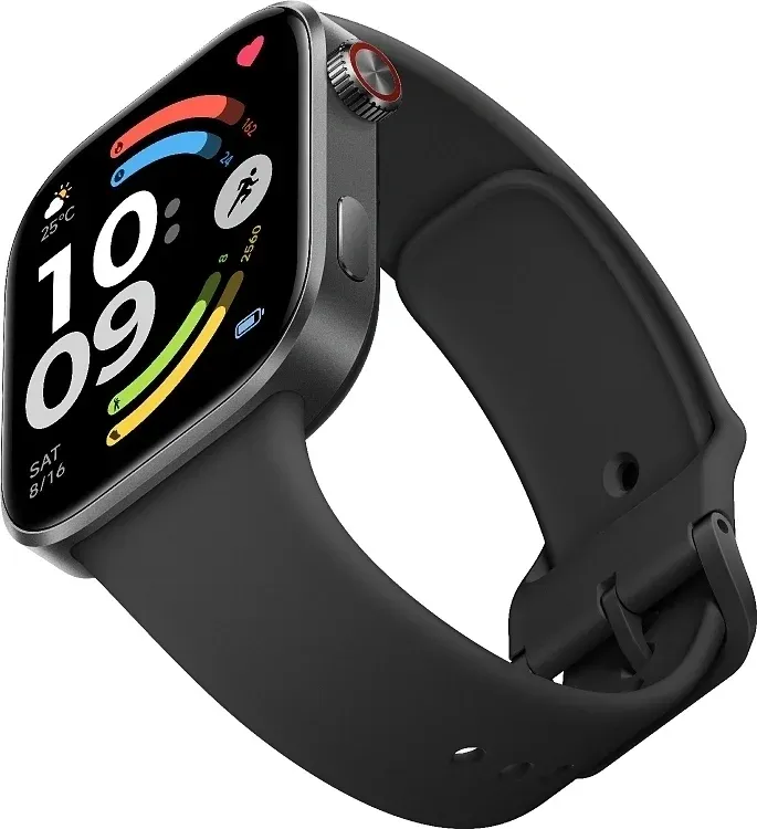 Смарт-часы Xiaomi Redmi Watch 6 2 LCD корп.черный рем.черный BHR08CIGL - фото 4