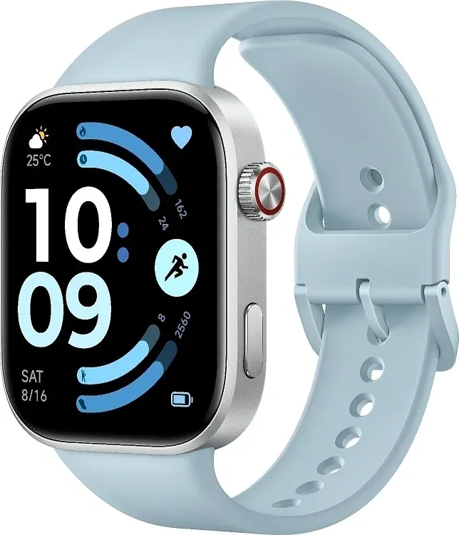 Смарт-часы Xiaomi Redmi Watch 6 2 LCD корп.голубой рем.голубой BHR08CWGL - фото 1