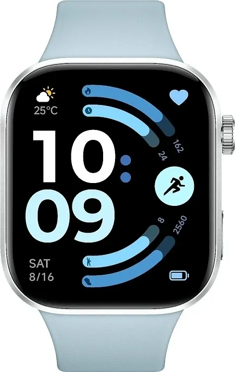Смарт-часы Xiaomi Redmi Watch 6 2 LCD корп.голубой рем.голубой BHR08CWGL - фото 2