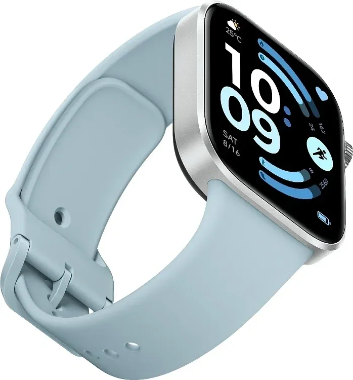 Смарт-часы Xiaomi Redmi Watch 6 2 LCD корп.голубой рем.голубой BHR08CWGL - фото 4
