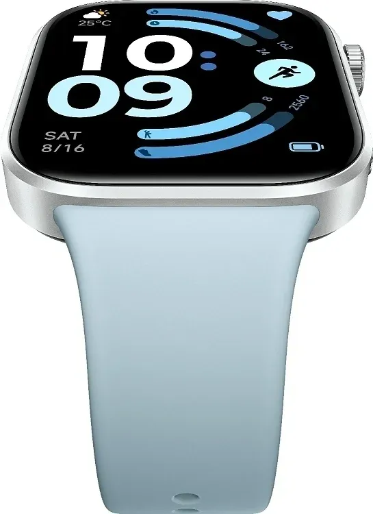 Смарт-часы Xiaomi Redmi Watch 6 2 LCD корп.голубой рем.голубой BHR08CWGL - фото 6