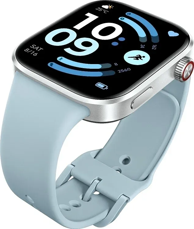 Смарт-часы Xiaomi Redmi Watch 6 2 LCD корп.голубой рем.голубой BHR08CWGL - фото 8