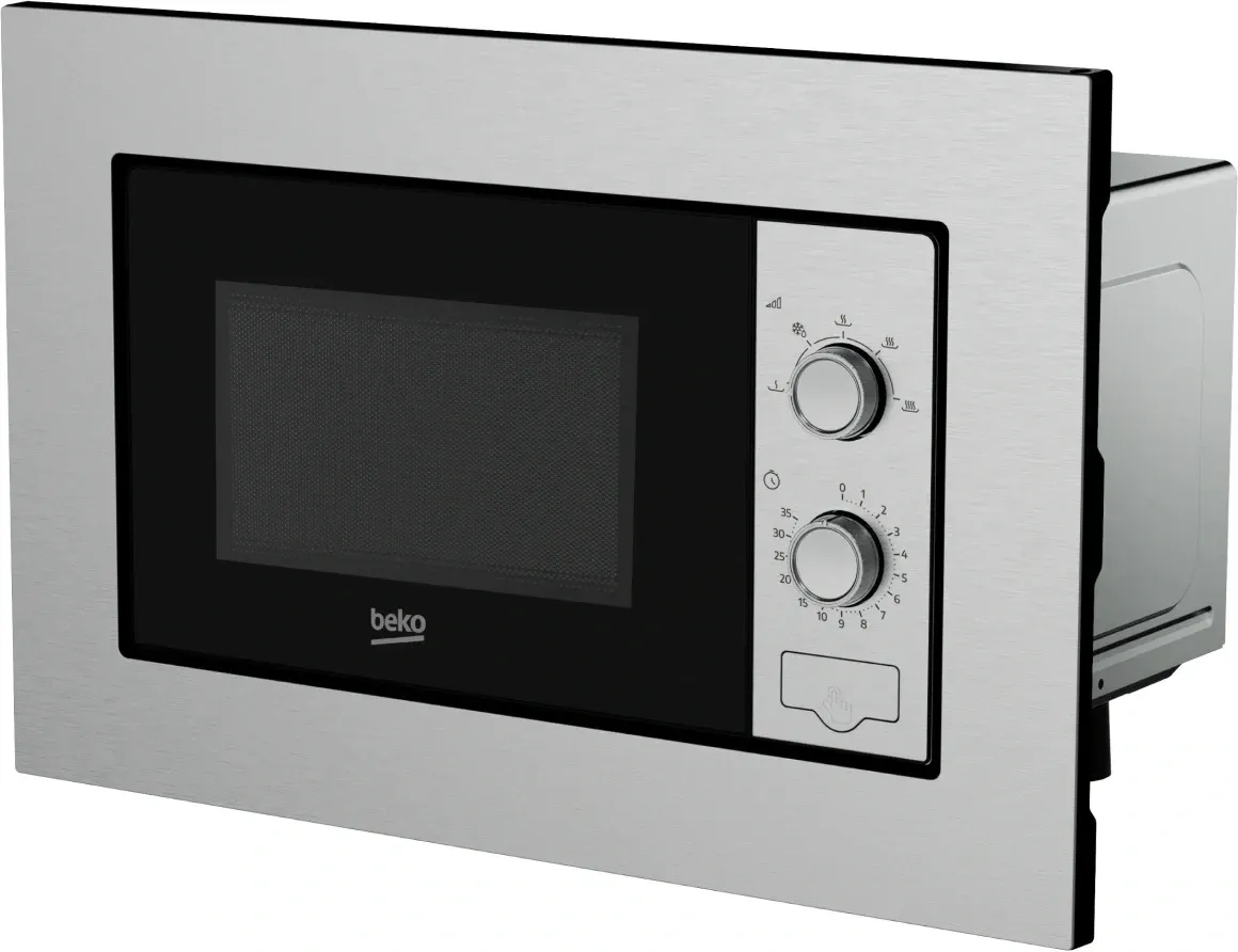 Микроволновая печь Beko BMOB 20102 CX 20л. 700Вт нержавеющая сталь встраиваемая, 20 л - фото 2