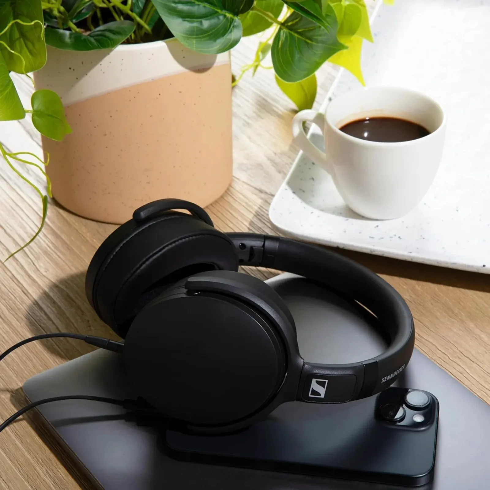 Гарнитура накладные Sennheiser HD 400 U 1.4м черный проводные в ушной раковине 800126 - фото 7