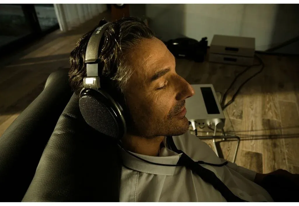 Наушники накладные Sennheiser HD 550 1.8м черный проводные оголовье 700455 - фото 4