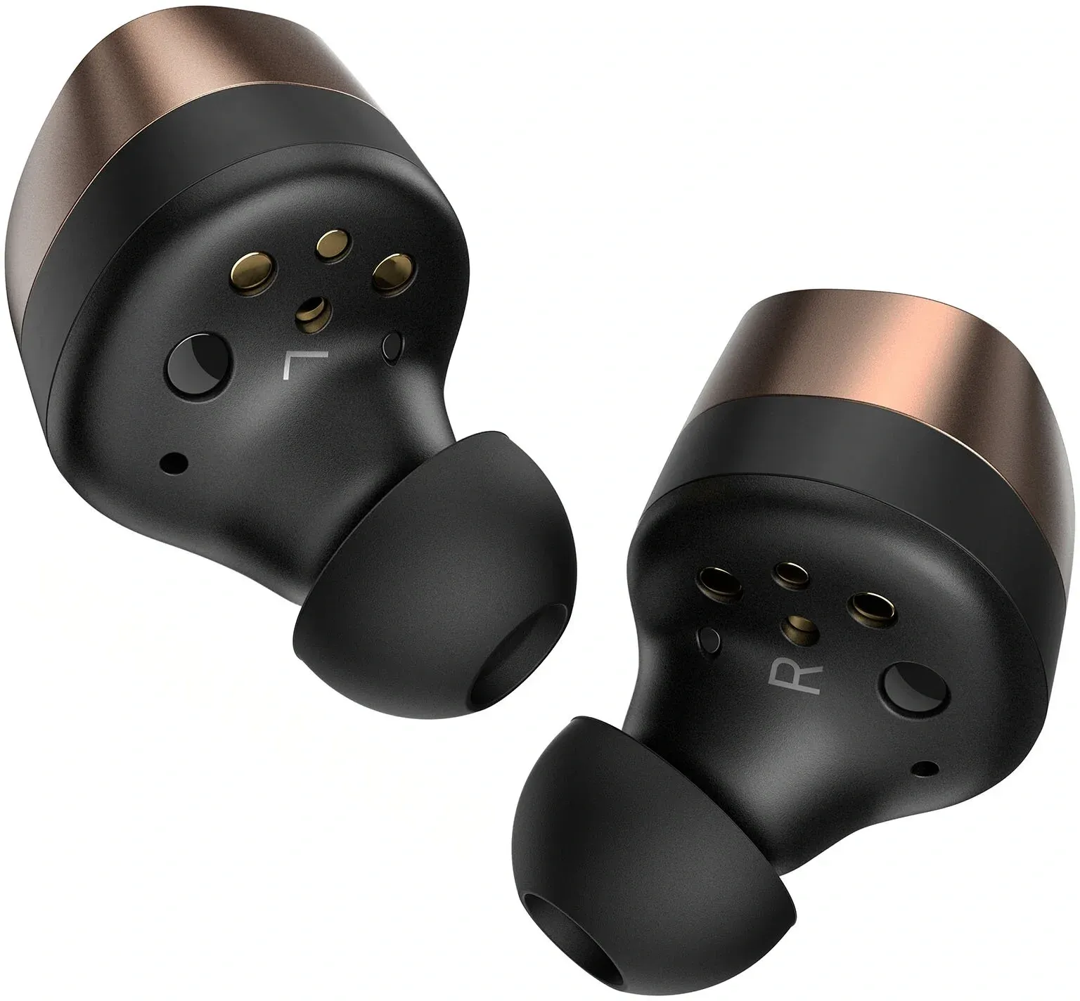 Гарнитура внутриканальные Sennheiser Momentum True Wireless 4 черный/медный беспроводные bluetooth в ушной раковине 700367 MTW4 BLACK COPPER - фото 3