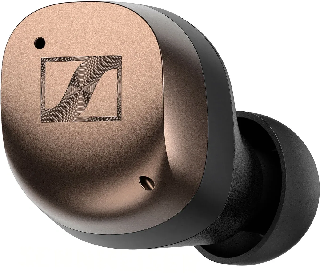 Гарнитура внутриканальные Sennheiser Momentum True Wireless 4 черный/медный беспроводные bluetooth в ушной раковине 700367 MTW4 BLACK COPPER - фото 4