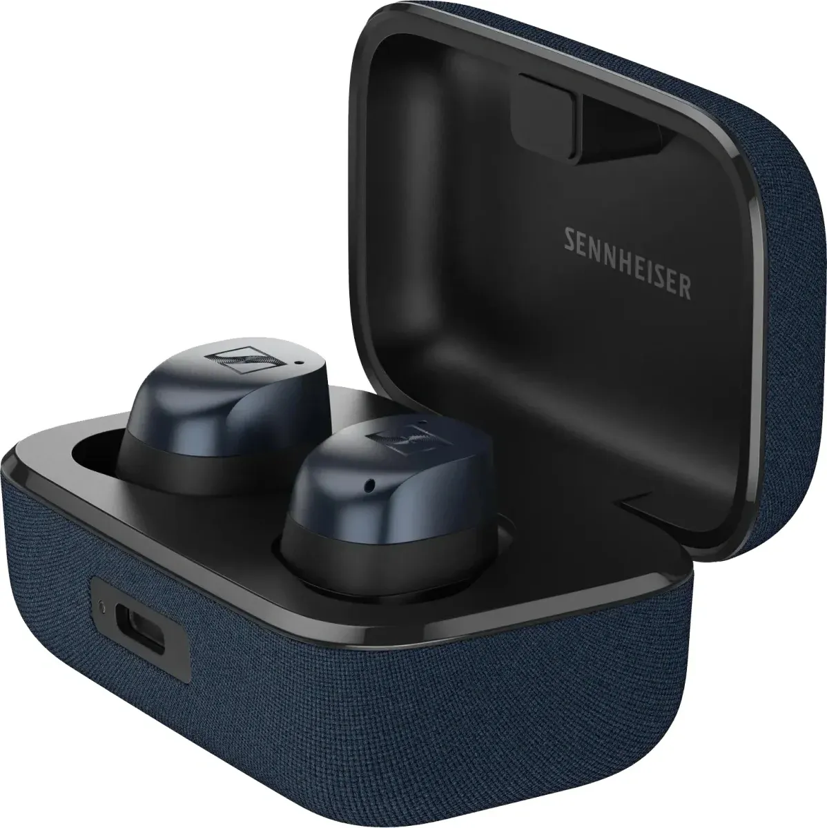 Гарнитура внутриканальные Sennheiser Momentum True Wireless 4 синий беспроводные bluetooth в ушной раковине 700449 MTW4 DENIM BLUE - фото 2