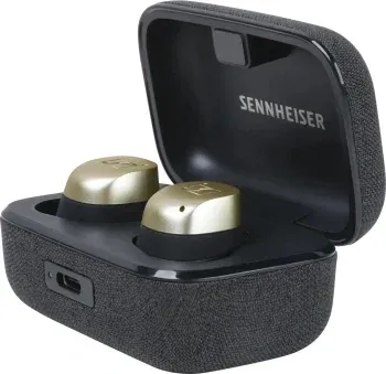 Гарнитура внутриканальные Sennheiser Momentum True Wireless 4 синий беспроводные bluetooth в ушной раковине 700441 MTW4 GOLD - фото 7