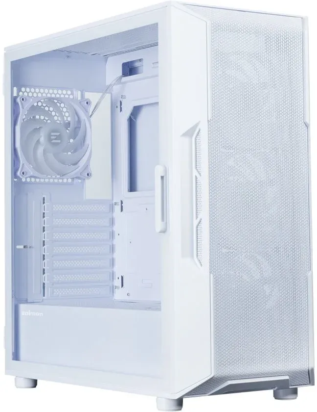 Корпус Zalman i3 Neo V2 белый без БП ATX 7x120mm 5x140mm 1xUSB3.0 audio bott PSU - фото 4