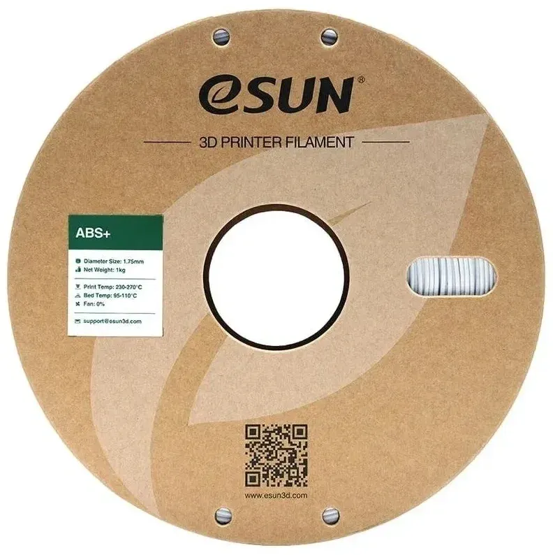 Пластик для принтера 3D Esun ABS+175C-W1P1 ABS+ d1.75мм 1кг 1цв. - фото 2