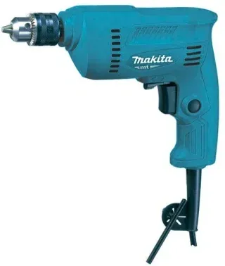 Дрель безударная Makita M0600B 350Вт ключевой реверс, бирюзовый - фото 2