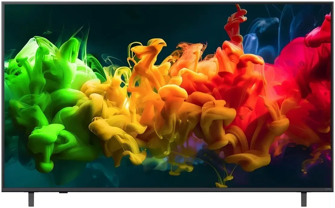 Телевизор LED LG 65 65QNED80B6B.ARUG черный 4K Ultra HD 60Hz DVB-T DVB-T2 DVB-C DVB-S DVB-S2 USB WiFi Smart TV - фото 1