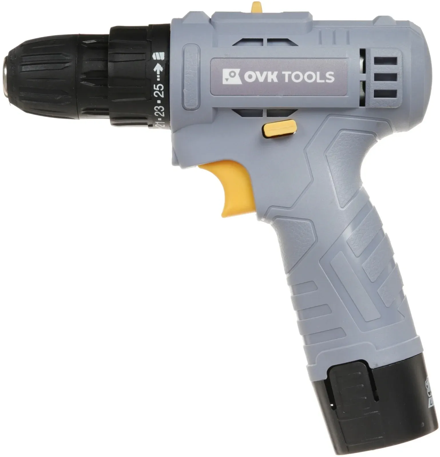 Дрель-шуруповерт Ovk Tools OTCS1AA-12V-1.3A аккум. патрон:быстрозажимной, голубой - фото 1