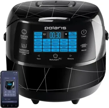 Мультиварка Polaris PMC 5017 5л 860Вт черный - фото 5
