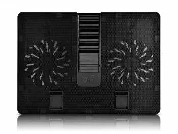 Подставка для ноутбука Deepcool U PAL DP-N214A5_UPAL 15.6 390x280x28мм 26дБ 1xUSB 2x 140ммFAN 765г пластик ABS черный - фото 4