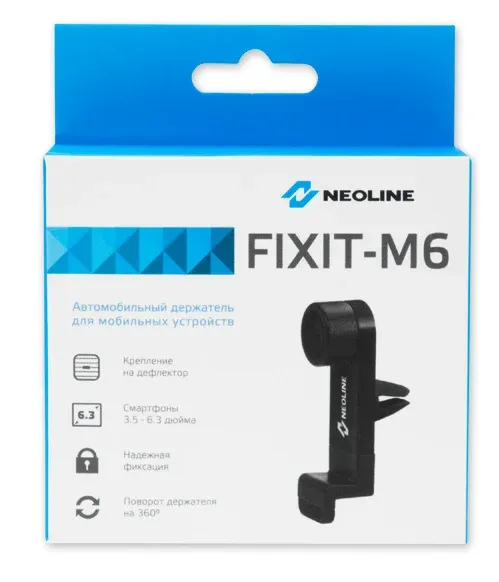 Держатель Neoline Fixit M6 черный - фото 4