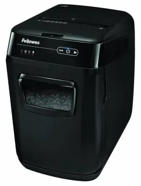 Шредер Fellowes AutoMax 200C с автоподачей секр.P-4 фрагменты 200лист. 32лтр. пл.карты - фото 2