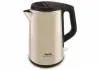 Чайник электрический Tefal KO371 I30 Safe to touch 1.5л. 2200Вт бежевый/черный корпус: металл 7211001804 - фото 3