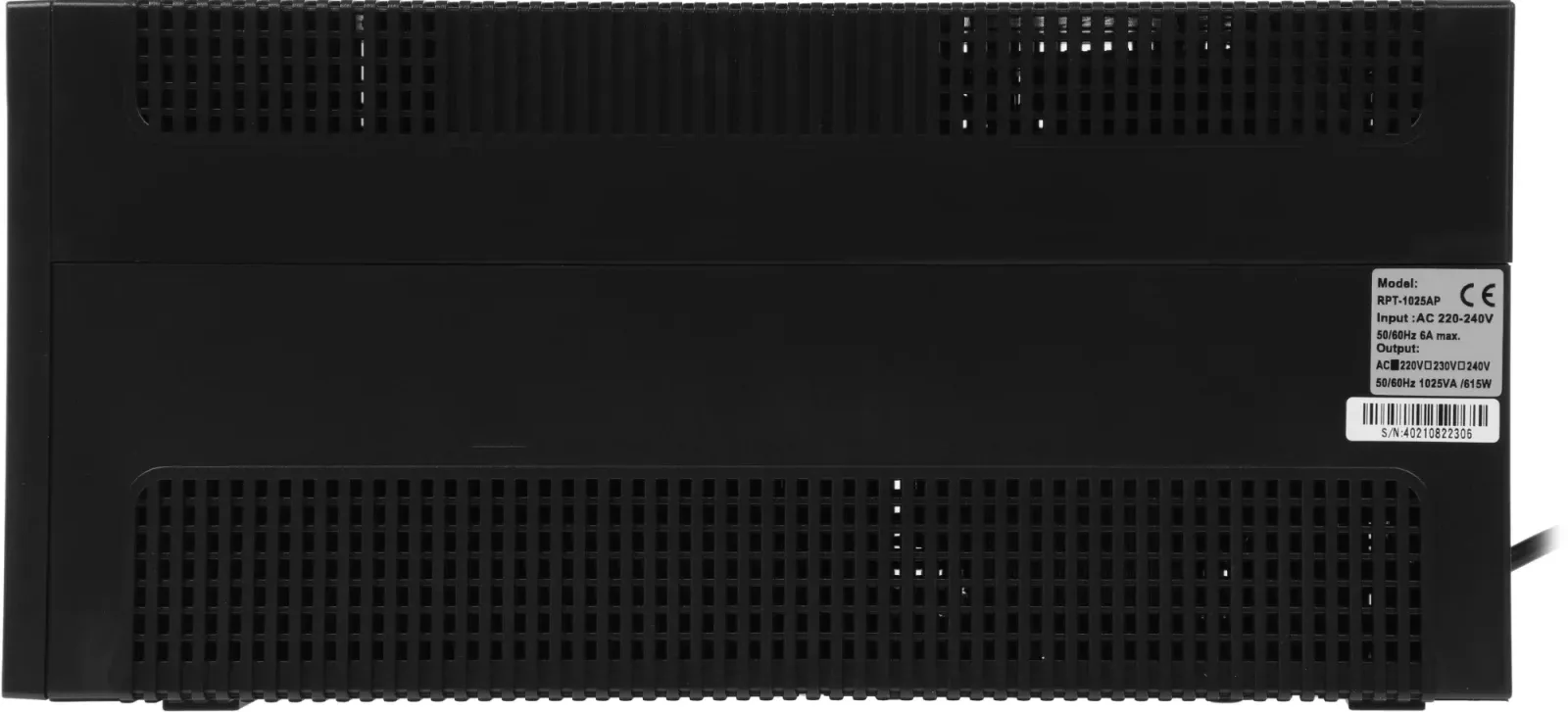 Источник бесперебойного питания Powercom Raptor RPT-1025AP 615Вт 1025ВА черный - фото 2