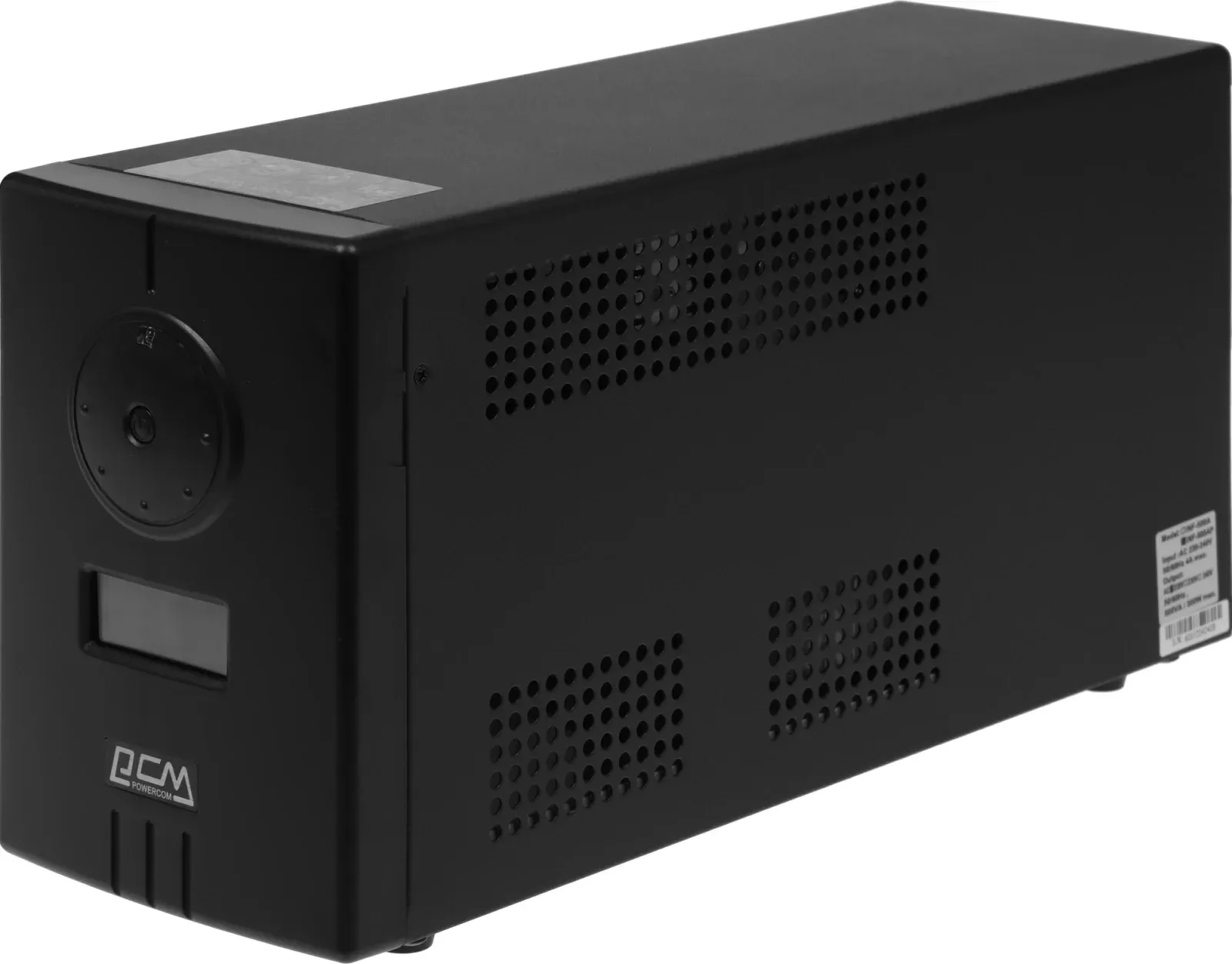 Источник бесперебойного питания Powercom Infinity INF-500 300Вт 500ВА черный/черный без батареи - фото 1