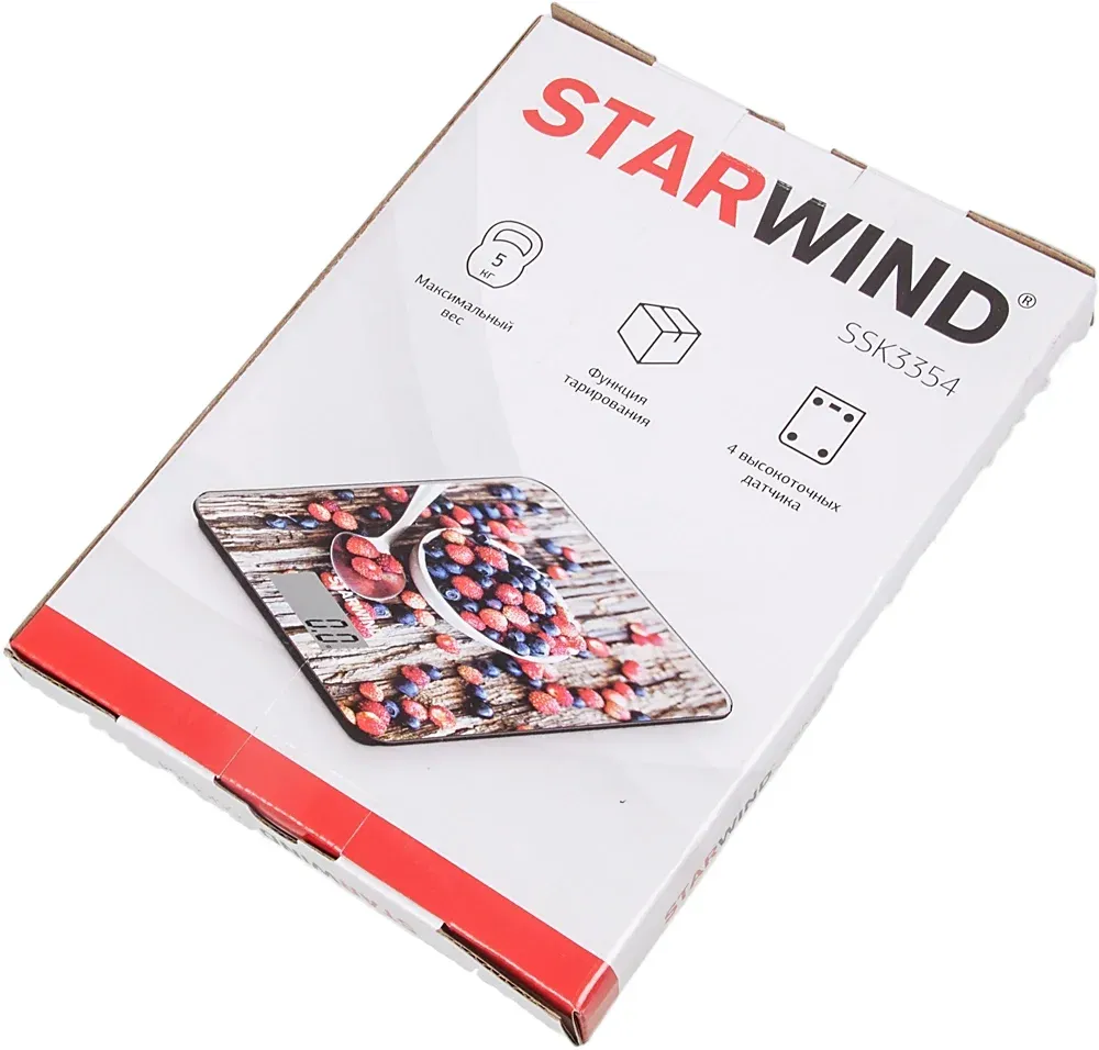 Весы кухонные электронные Starwind SSK3354 макс.вес:5кг - фото 7
