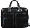 Деловая сумка Piquadro Blue Square CA2849B2/N с отделением для ноутбука 15 черная натур.кожа - фото 5