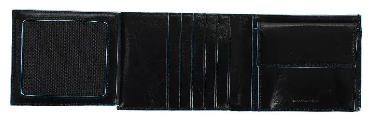 Кошелек мужской Piquadro Blue Square PU1240B2R/N черный натур.кожа - фото 5