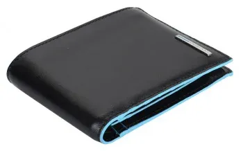 Кошелек мужской Piquadro Blue Square PU1240B2R/N черный натур.кожа - фото 8