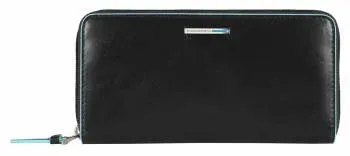 Кошелек женский Piquadro Blue Square PD3229B2R/N черный натур.кожа - фото 4