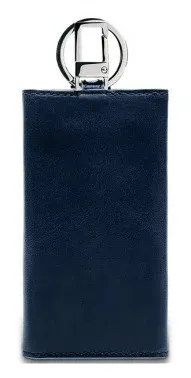 Ключница Piquadro Blue Square PC1397B2/BLU2 синий натур.кожа - фото 5