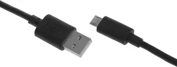 Кабель 2A Square Connector USB m-micro USB m 1м черный - фото 7