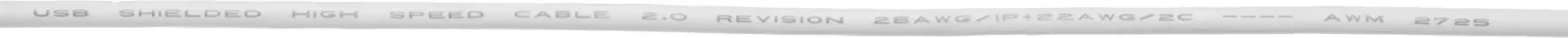 Кабель 2A Square USB m-micro USB m 0.75м белый - фото 5