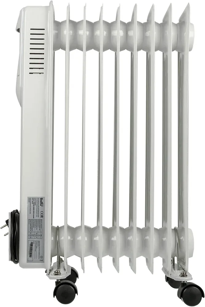 Радиатор масляный Ballu Comfort BOH/CM-09WDN 2000Вт белый/черный - фото 2